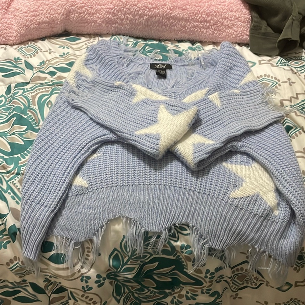 Just Polly New York size medium blue stars